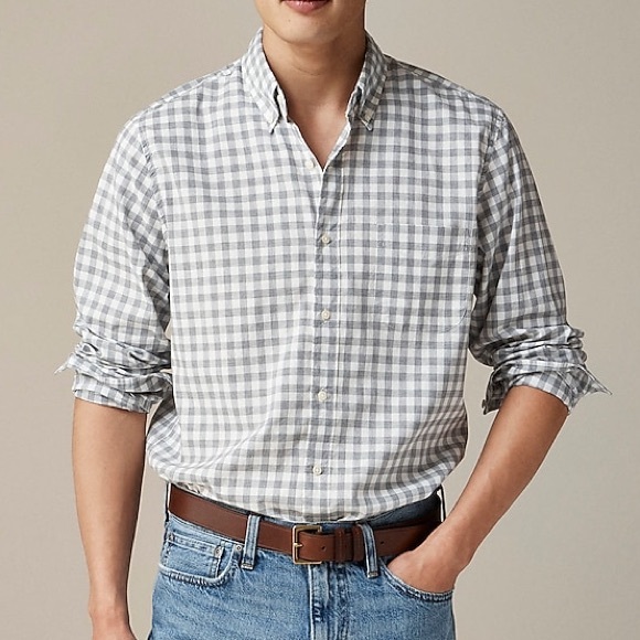 J. Crew Plaid Classic Fit Button Down Shirt - Picture 8 of 8